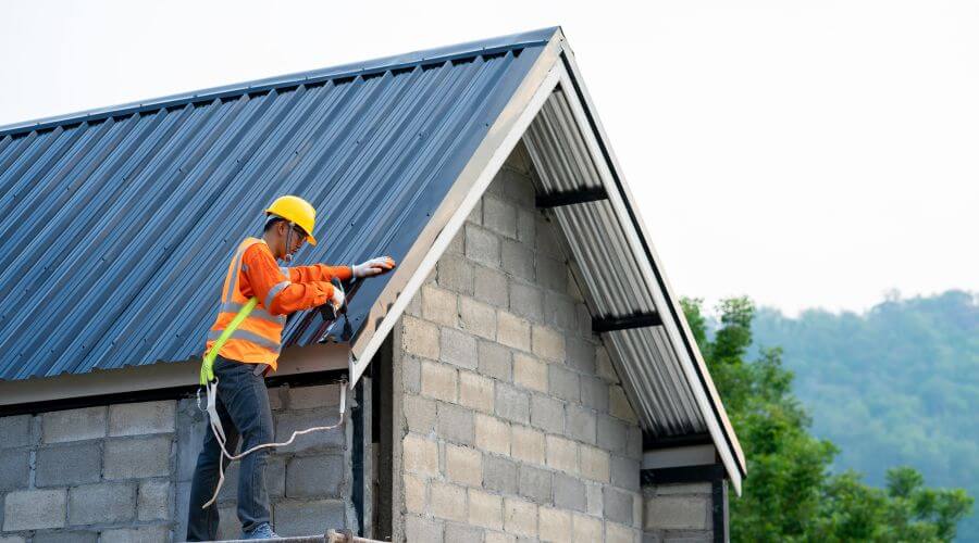 Professional metal roof installation in Eagan, TN